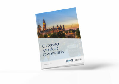 A book report design for an Ottawa-based real estate company