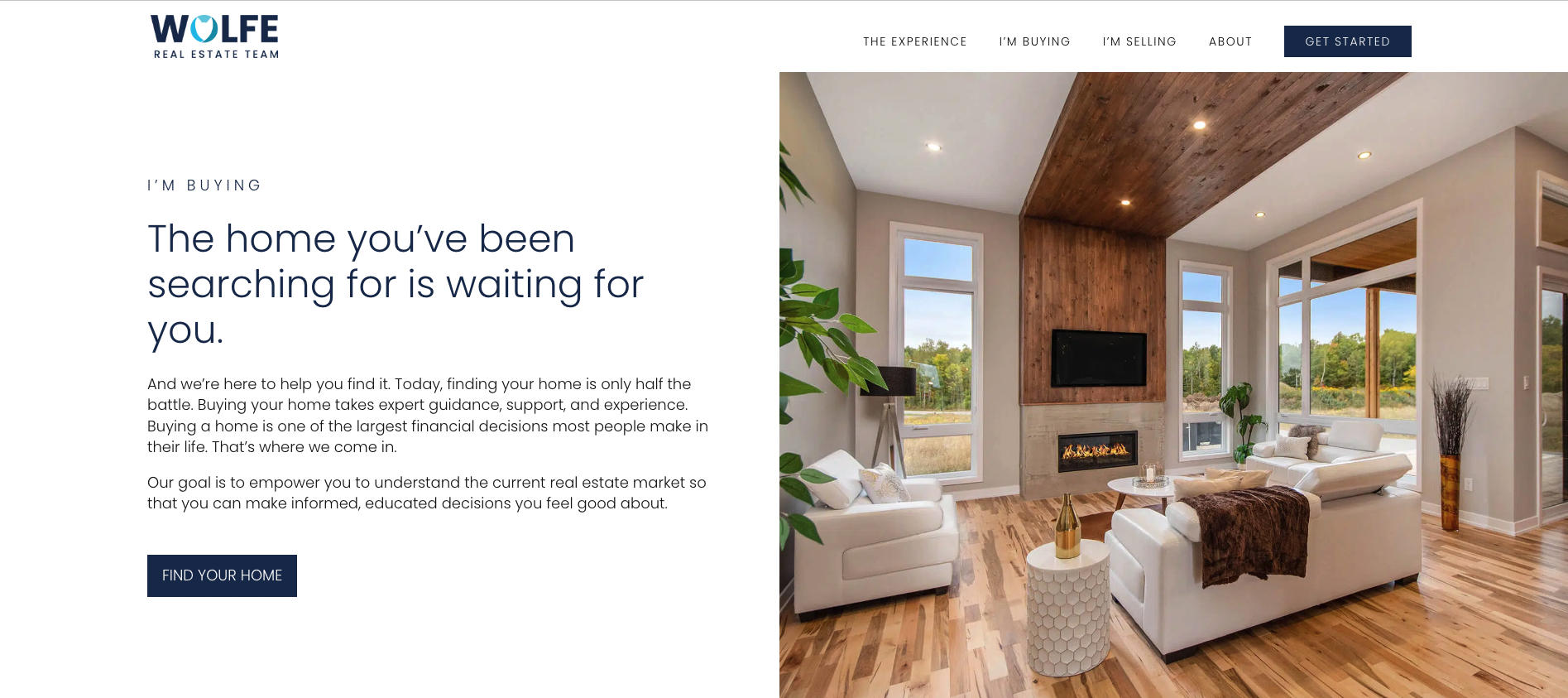 A case study of a website designed for a real estate business in Ottawa