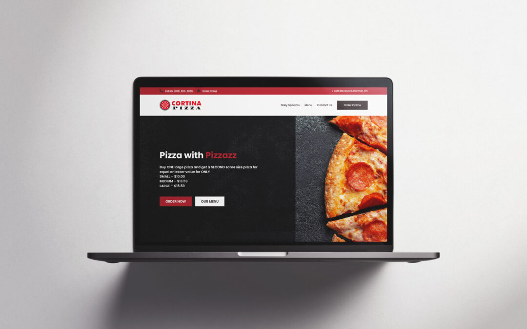 Mouth-watering Design for a Local Pizza Joint